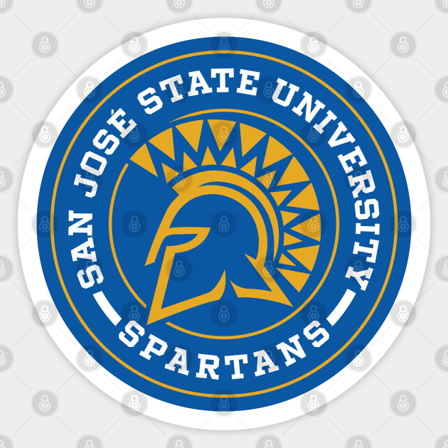 San José Spartans Sticker by Josh Wuflestad